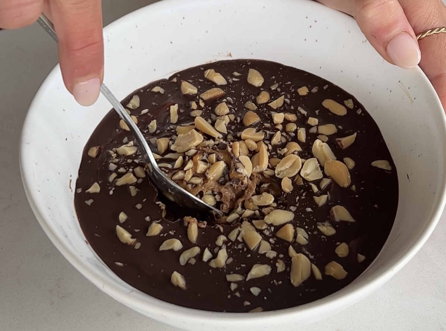 Friday Fuel: Blended Overnight Snickers Oats