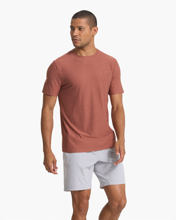 Strato Tech Tee | Copper Heather